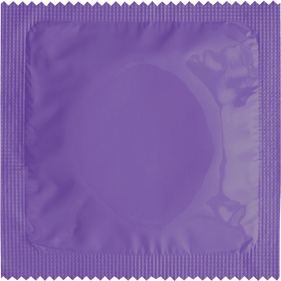 Purple Condom Package Texture PNG image