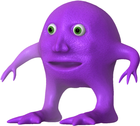 Purple_ Creature_ Animation_ Character PNG image