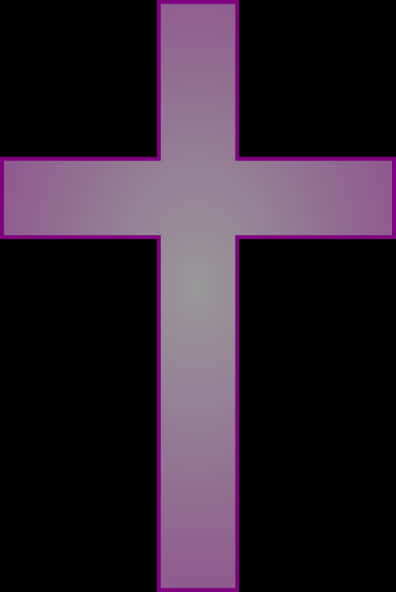 Purple Cross Symbol Graphic PNG image