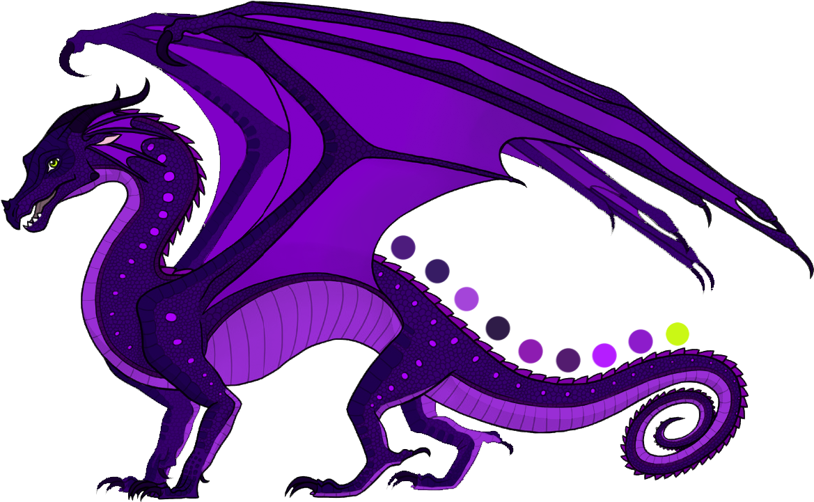Purple Dragon Illustration Wings Of Fire PNG image