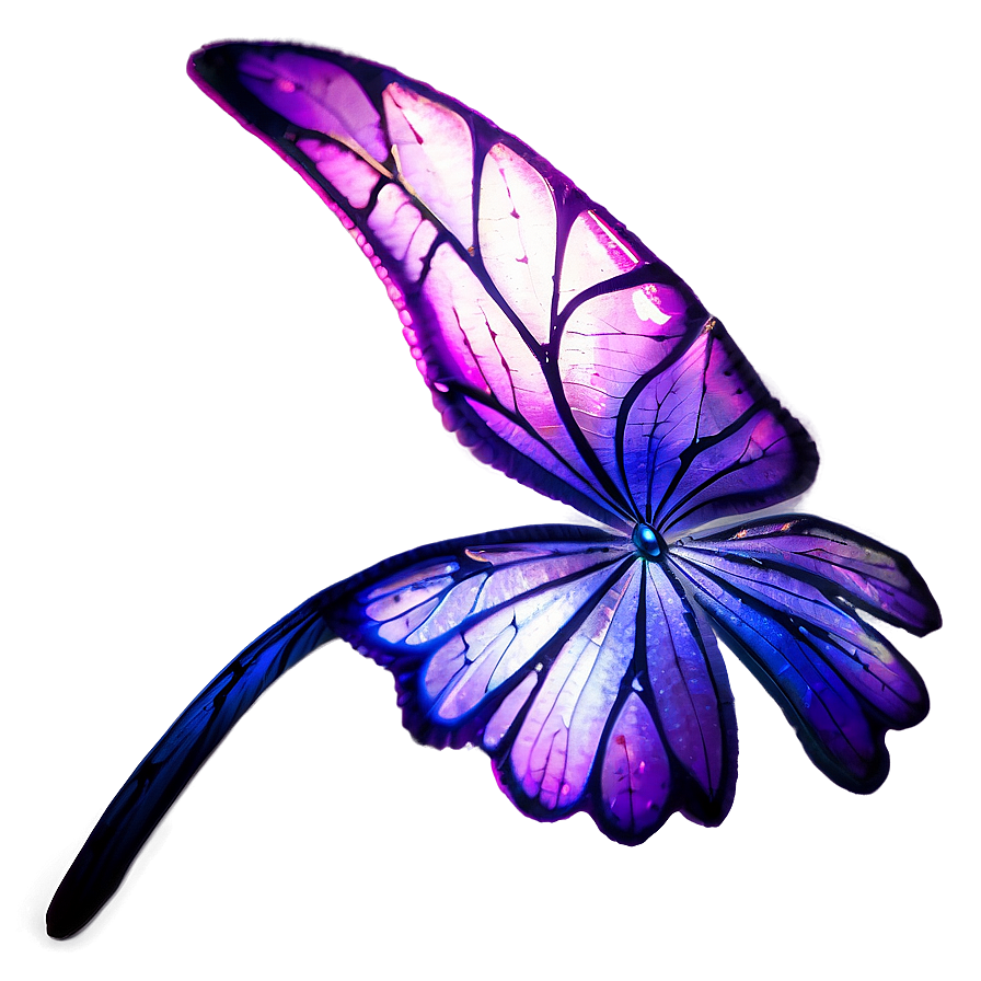 Purple Fairy Wing Png 06132024 PNG image