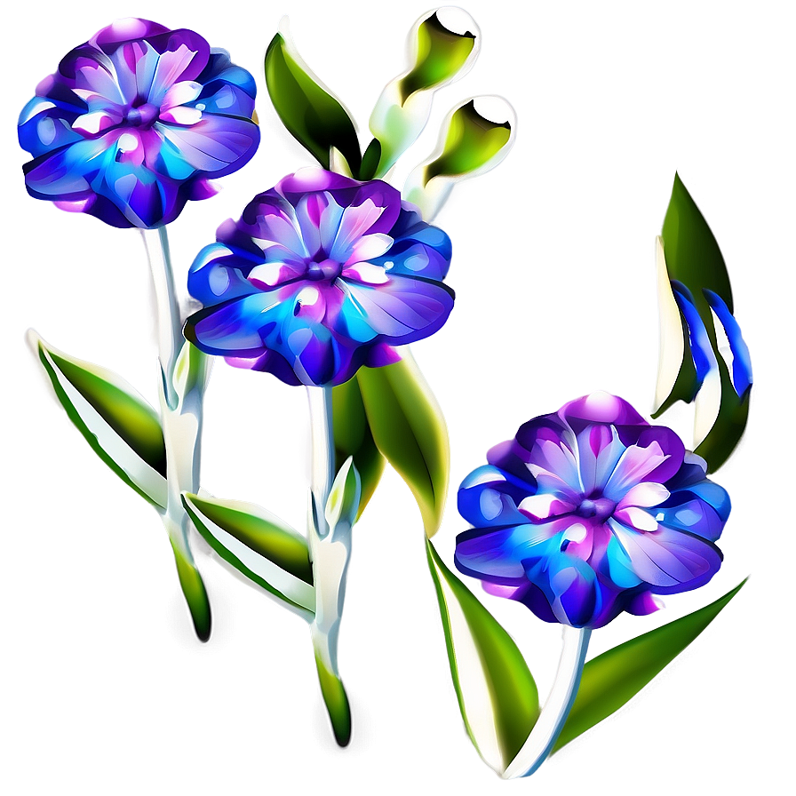 Purple Fantasy Flower Png 29 PNG image