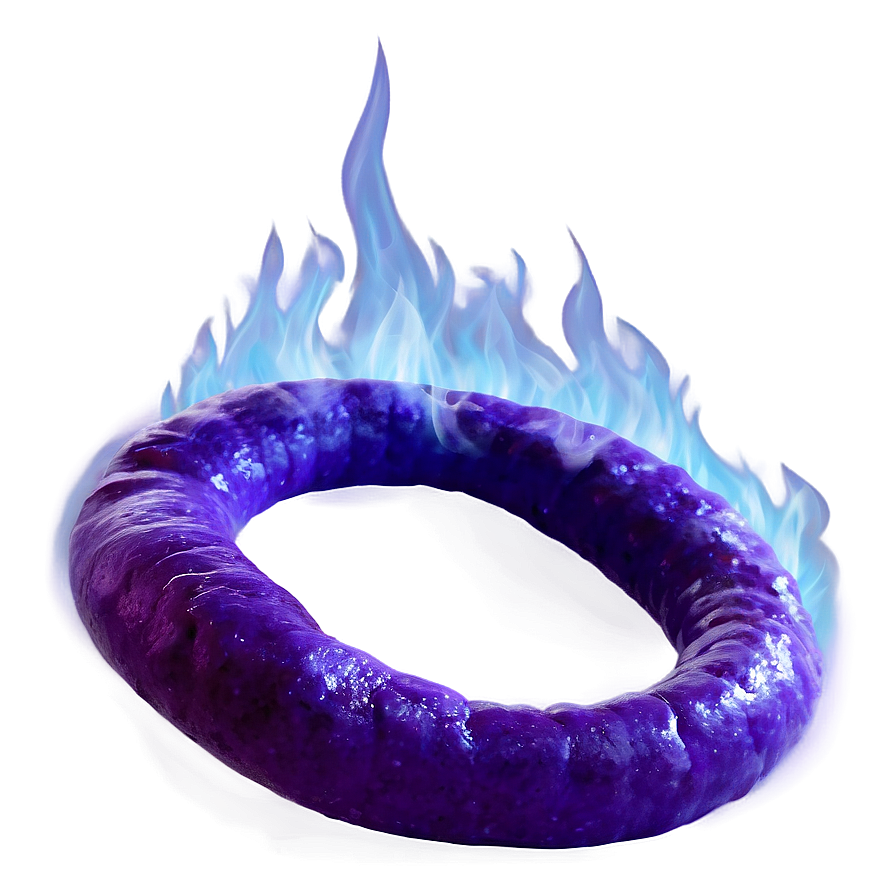 Purple Fire D PNG image