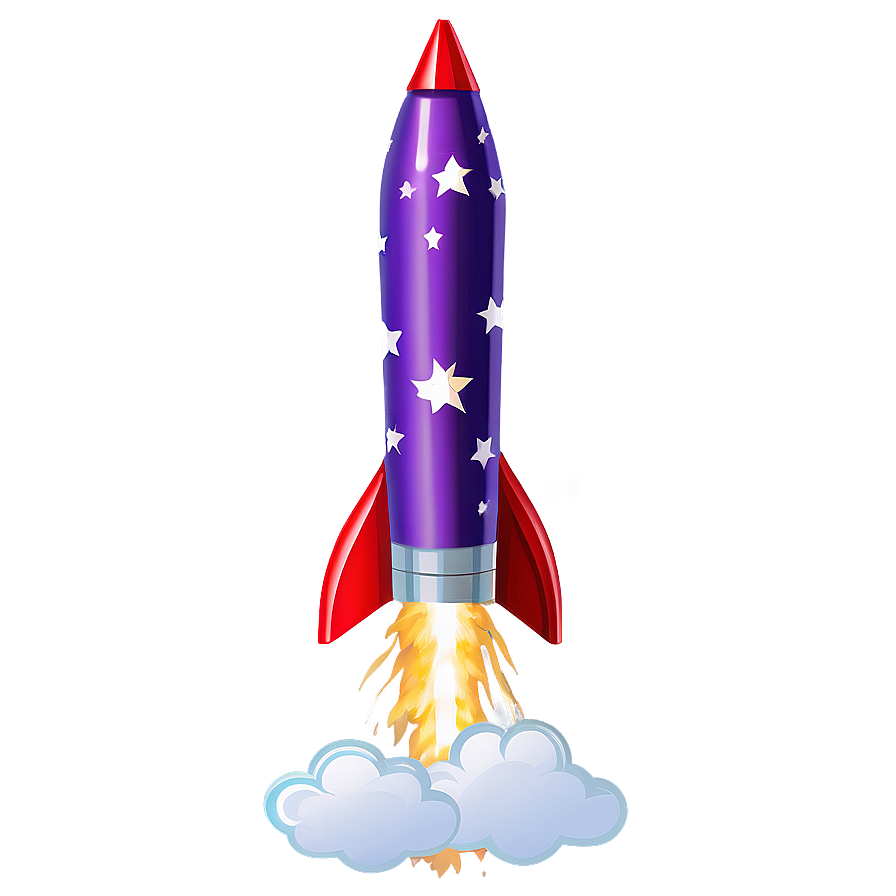 Purple Firework Rocket Png 92 PNG image