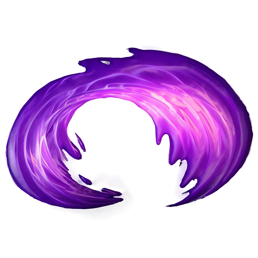 Purple Flame Wave Png 06272024 PNG image