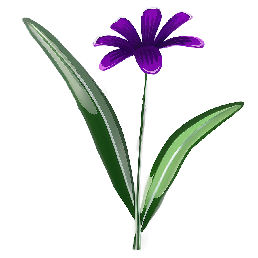 Purple Flower Png 05062024 PNG image