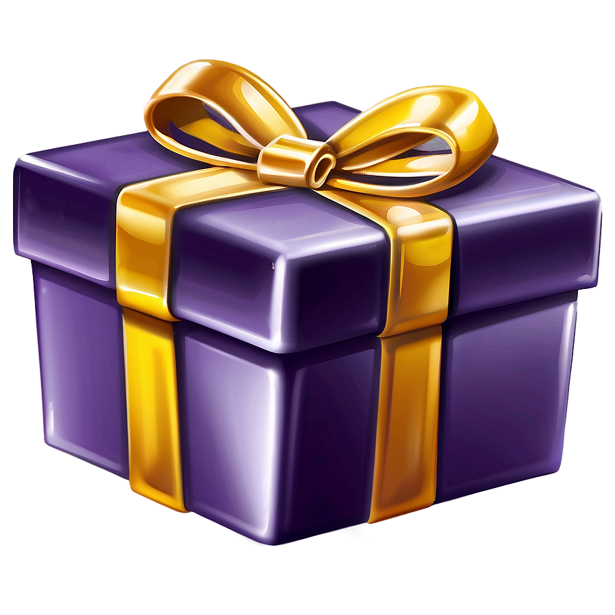 Purple Gift Box Png Dmi72 PNG image