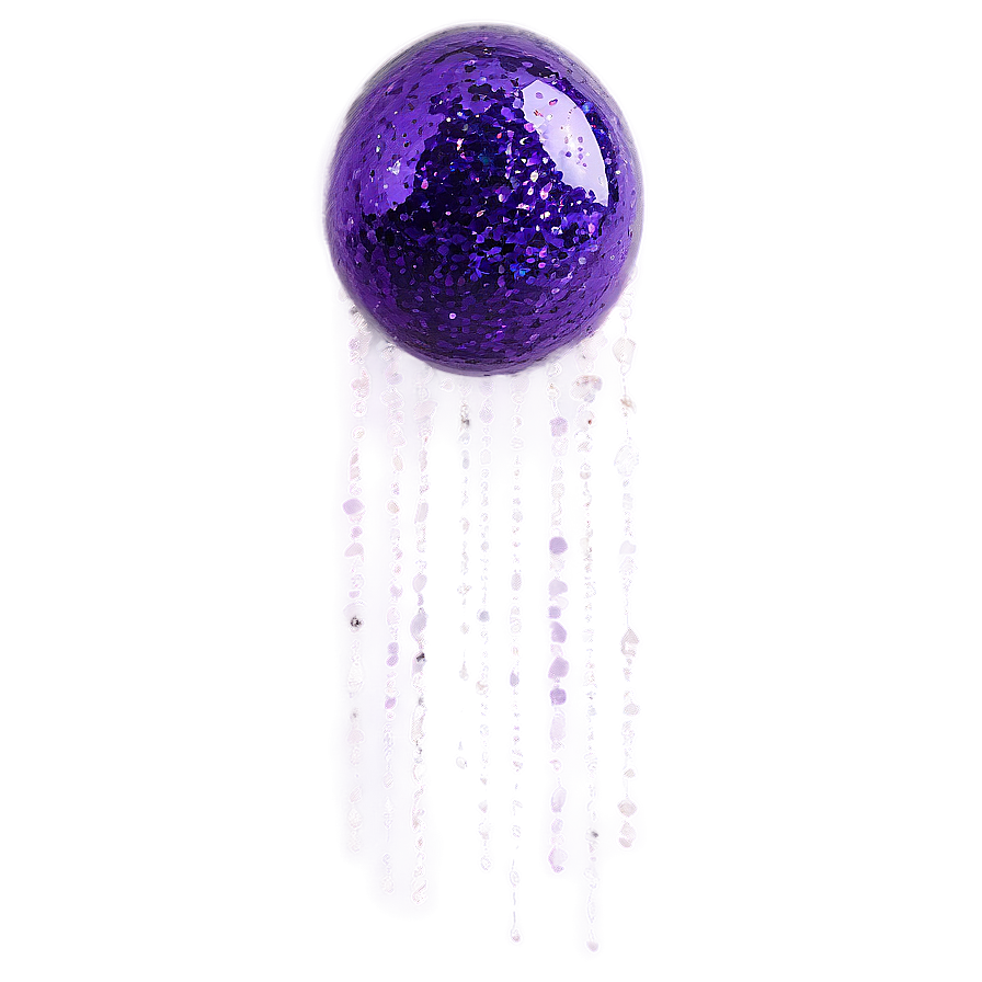 Purple Glitter Rain Png Rsu35 PNG image