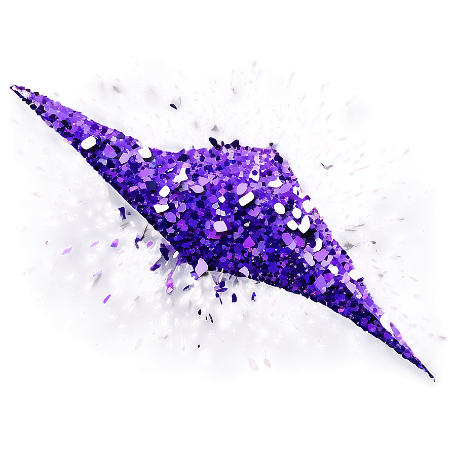 Purple Glitter Sparkle Png 06252024 PNG image