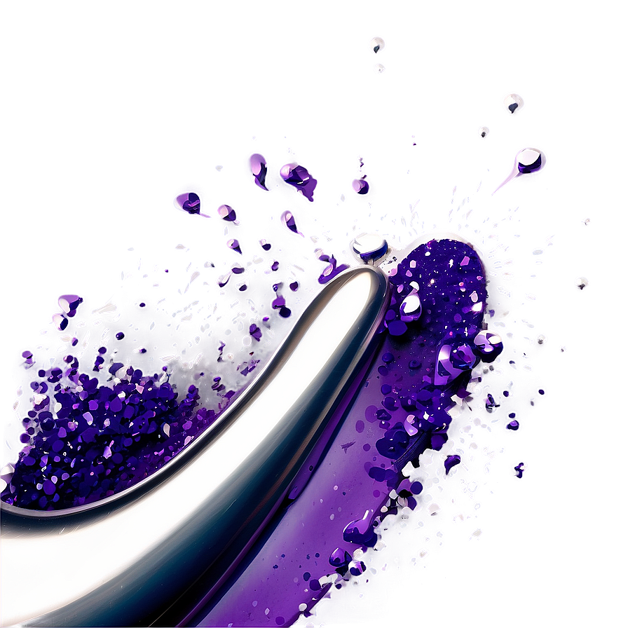 Purple Glitter Splash Png Nfv PNG image