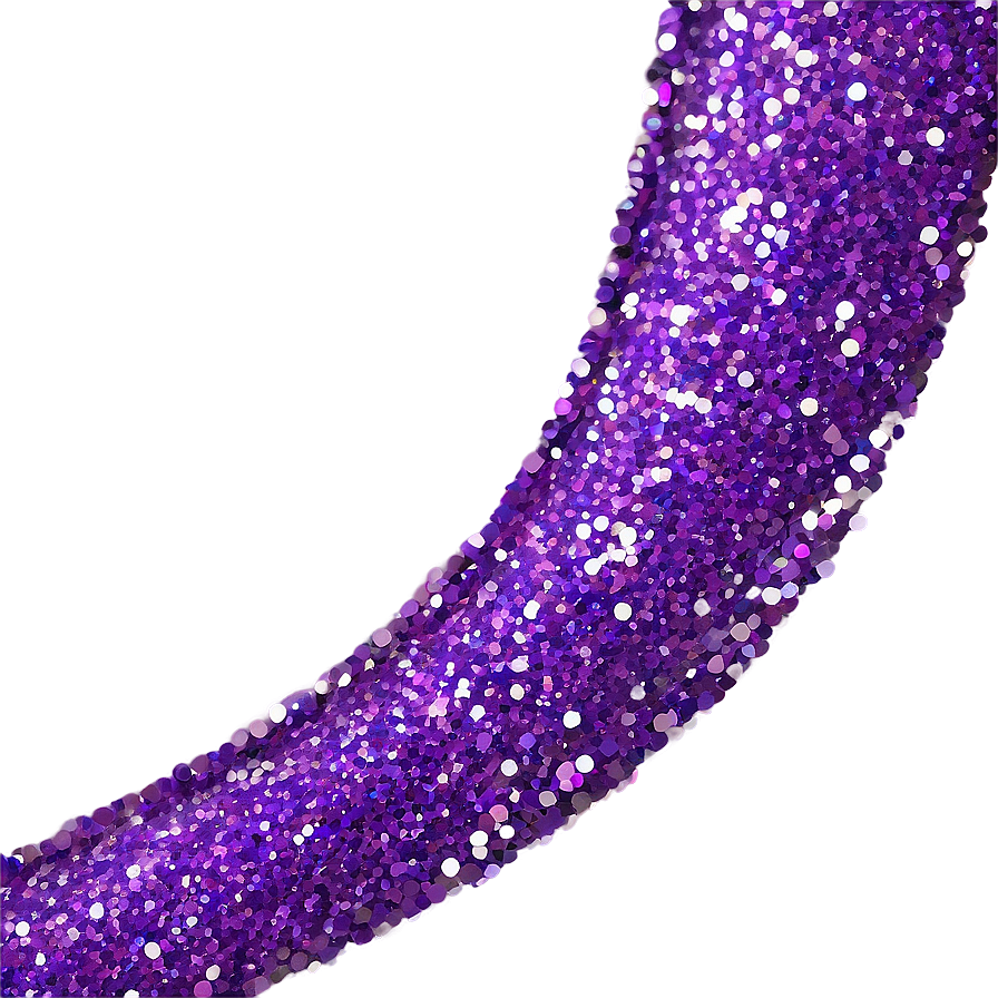 Purple Glitter Strand Png Rxb50 PNG image