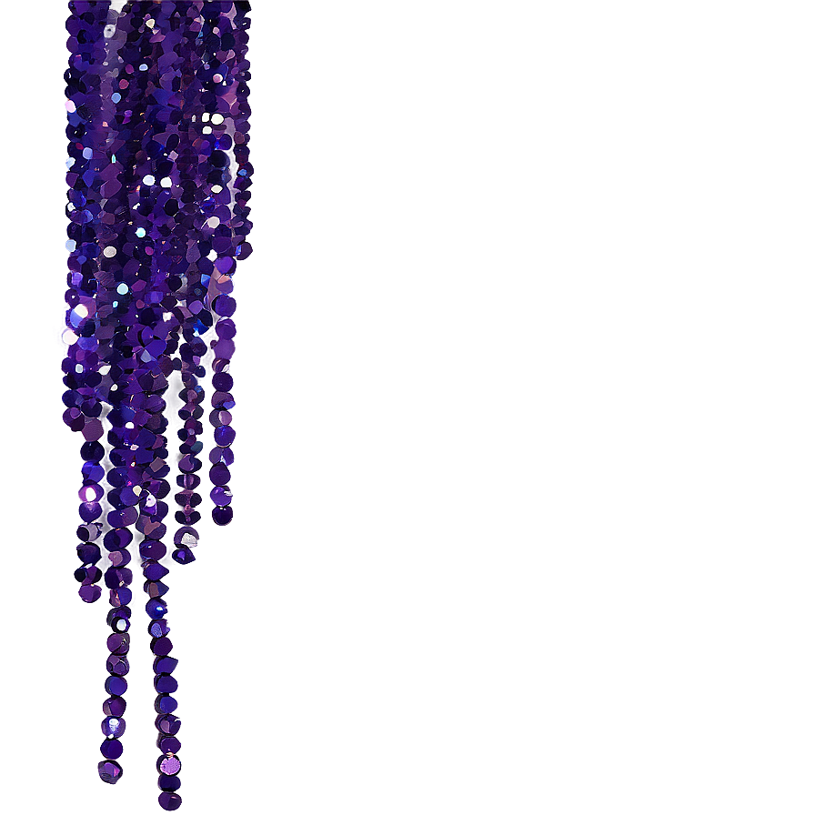 Purple Glitter Strand Png Wbv PNG image