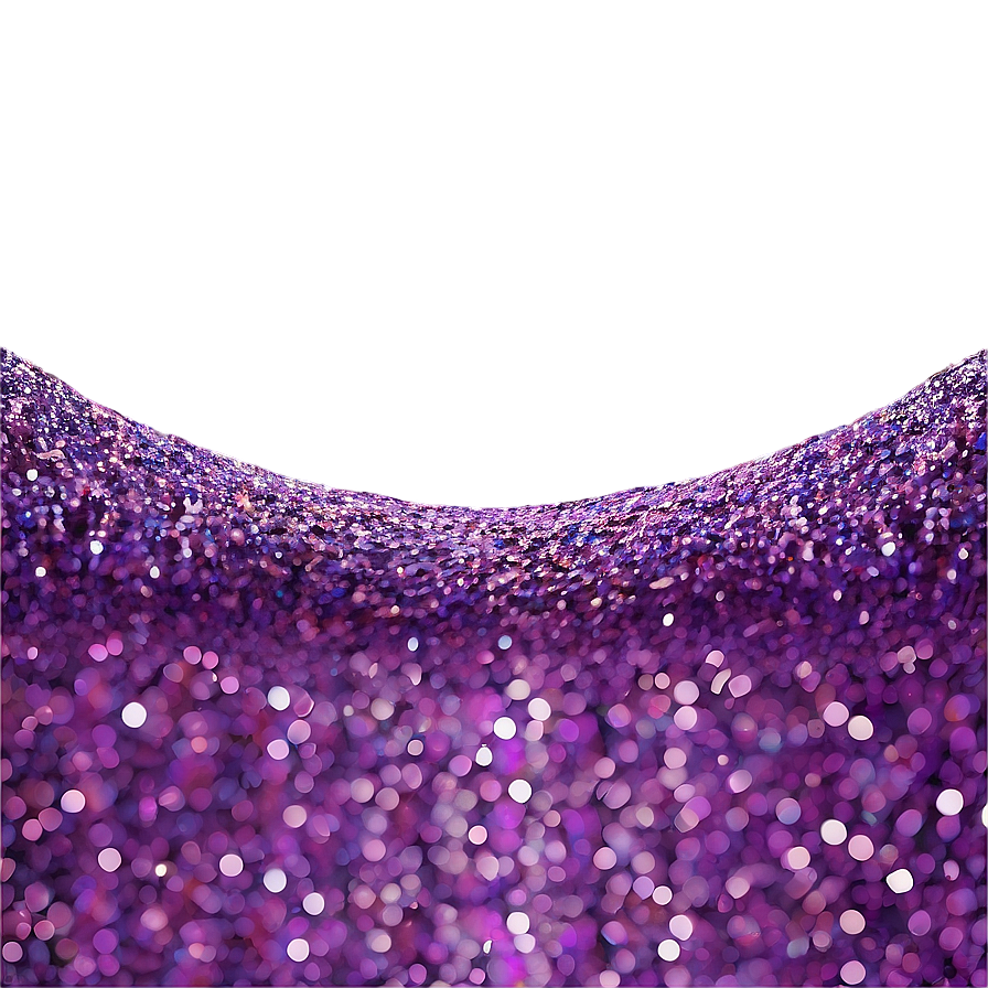 Purple Glitter Waves Png 06252024 PNG image