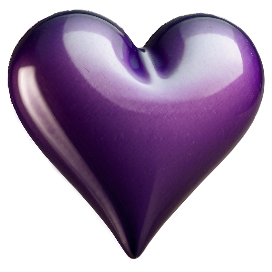 Purple Heart Emoji Png Sqx69 PNG image