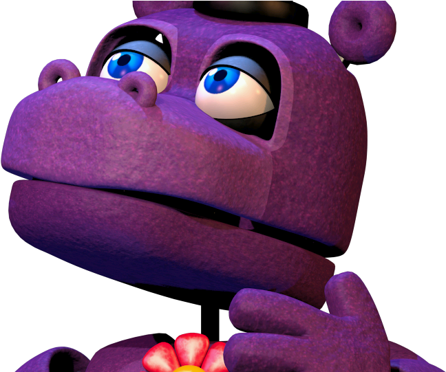 Purple Hippo Cartoon Character PNG image