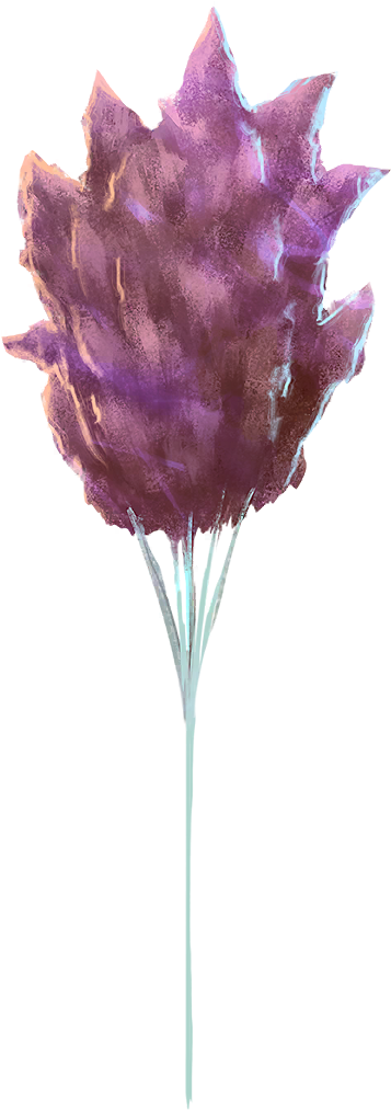 Purple Lavender Sprig Illustration PNG image