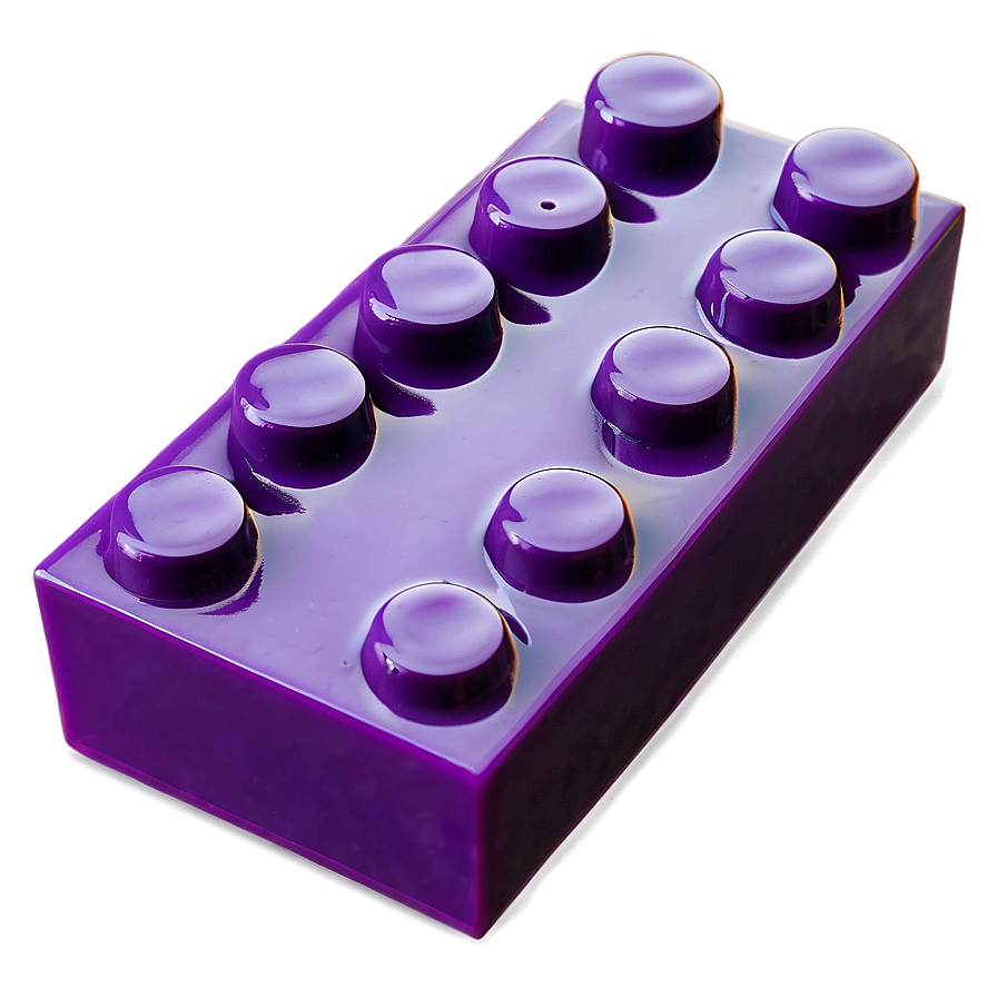 Purple Lego Piece Transparent Background Png Tjx94 PNG image