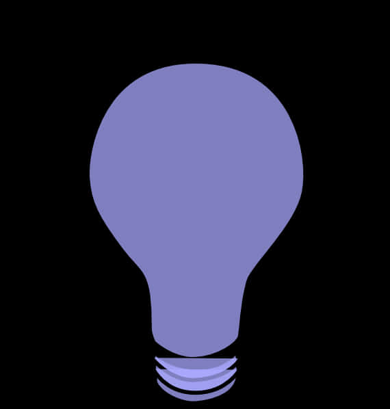 Purple Light Bulb Graphic PNG image