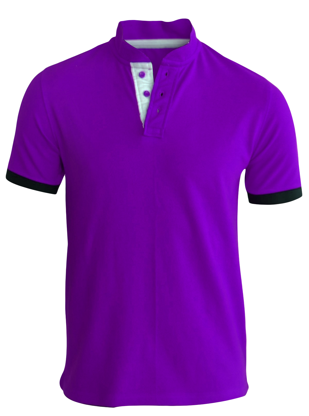 Purple Mens Polo Shirt PNG image