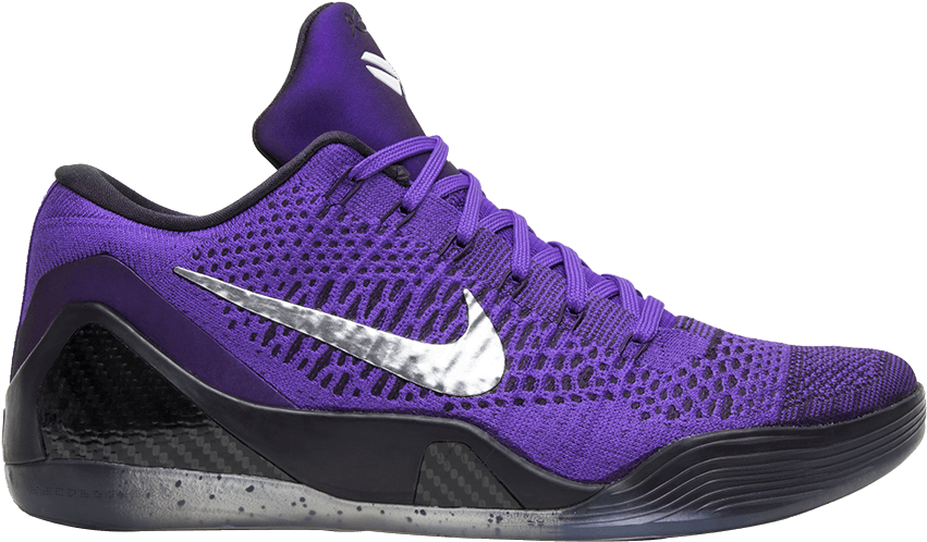 Purple Nike Basketball Shoe PNG image