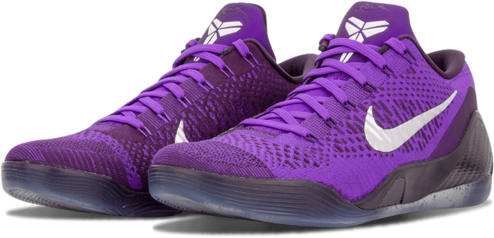 Purple Nike Basketball Shoes PNG image