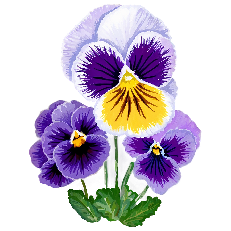 Purple Pansy Png Nld PNG image