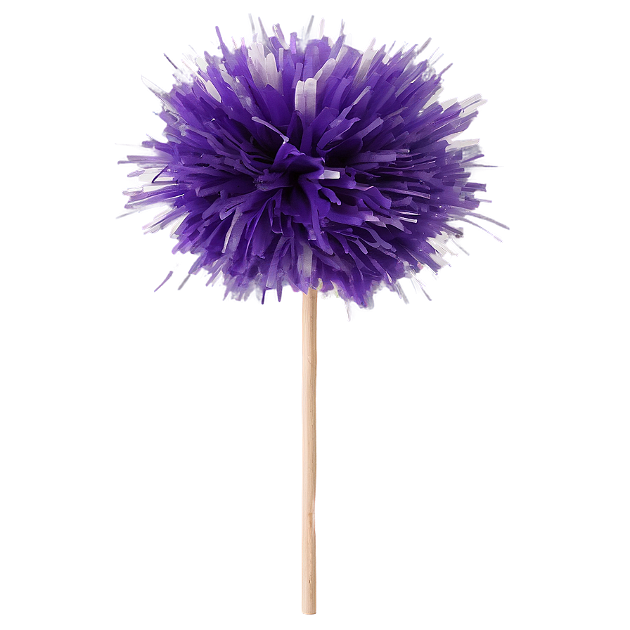 Purple Pom Poms Png Lbx99 PNG image