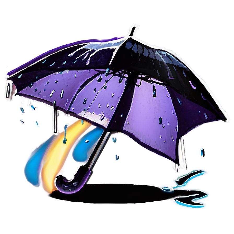 Purple Rain D PNG image