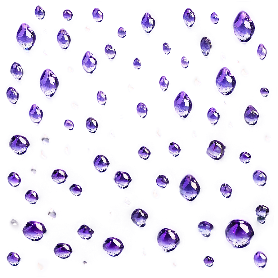 Purple Raindrops Background Png 67 PNG image