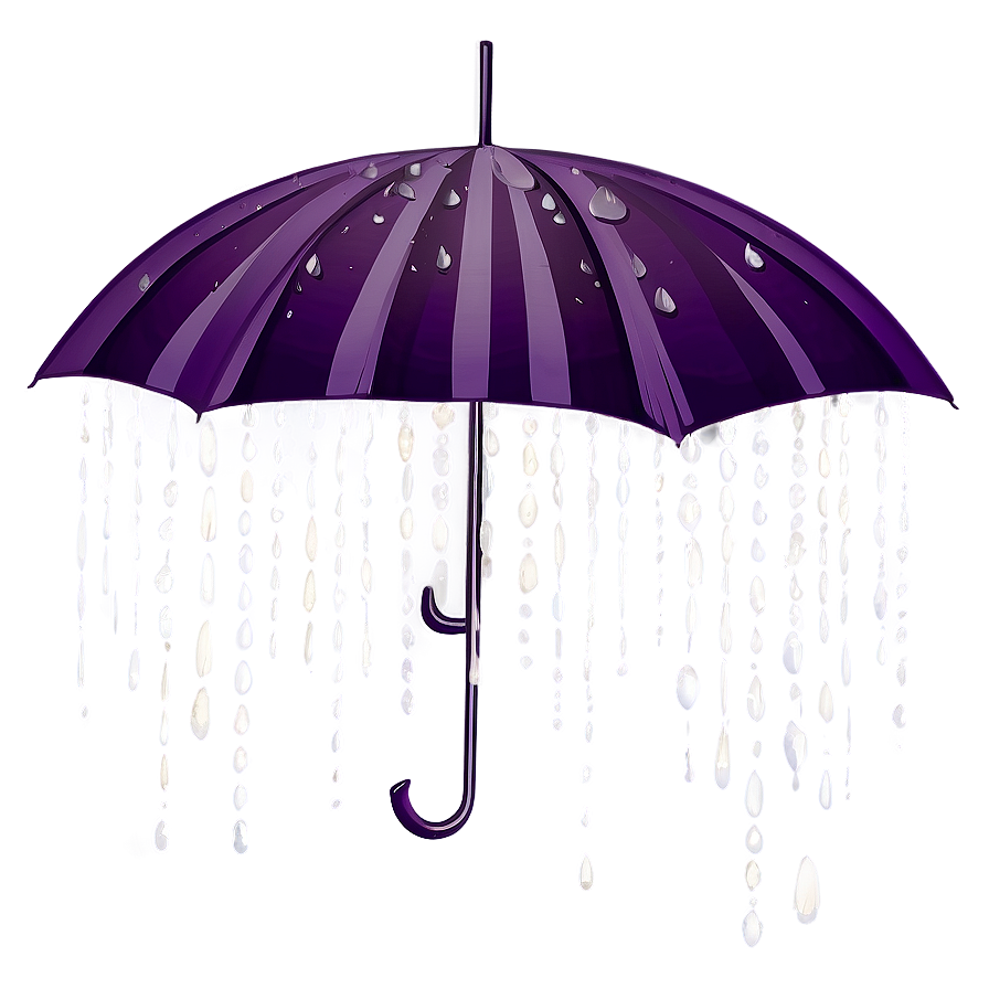 Purple Rainfall Animation Png 06252024 PNG image