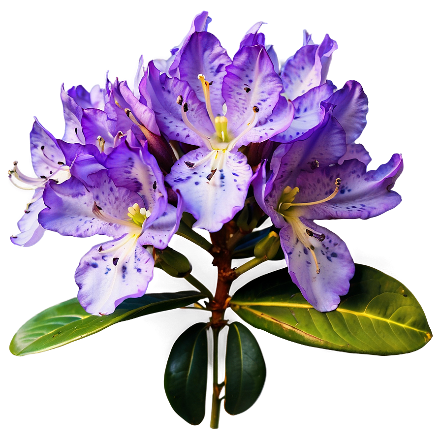 Purple Rhododendron Png 40 PNG image