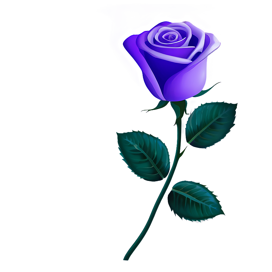 Purple Rose Png 05242024 PNG image