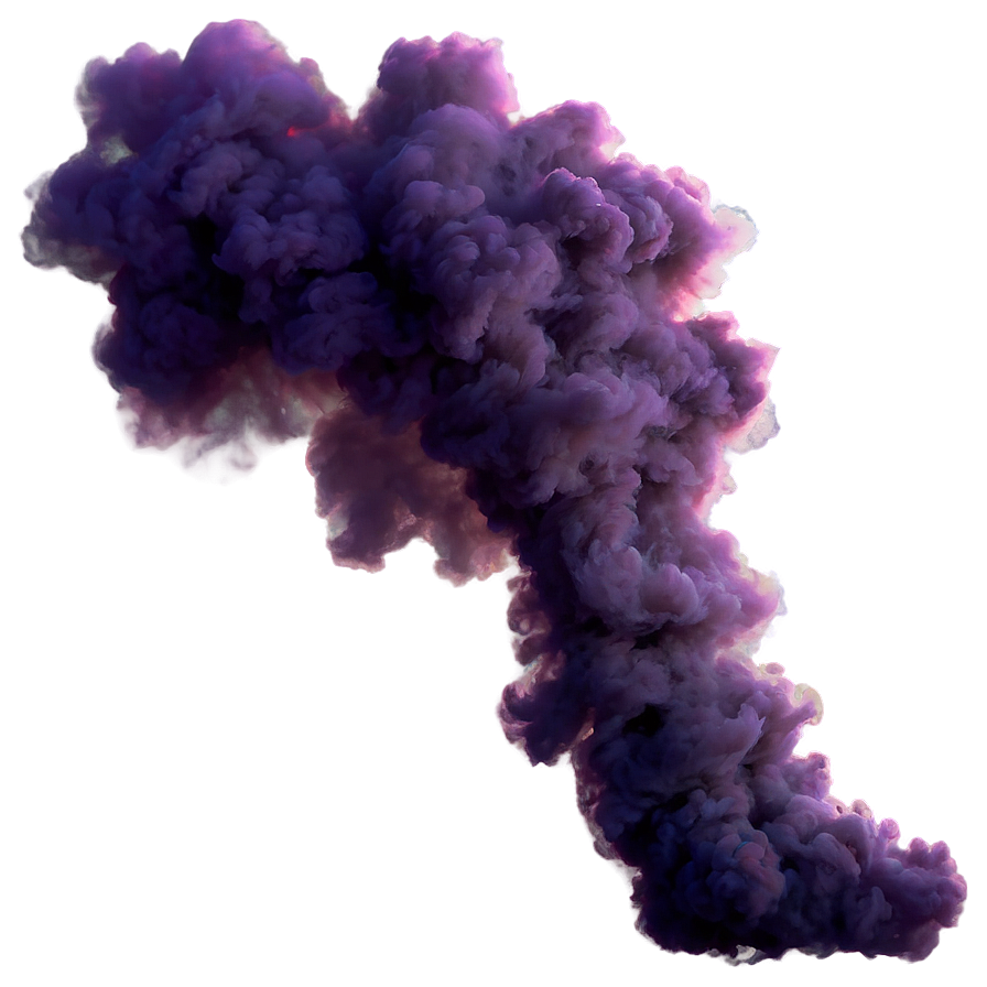 Purple Smoke Flare Png Pow PNG image