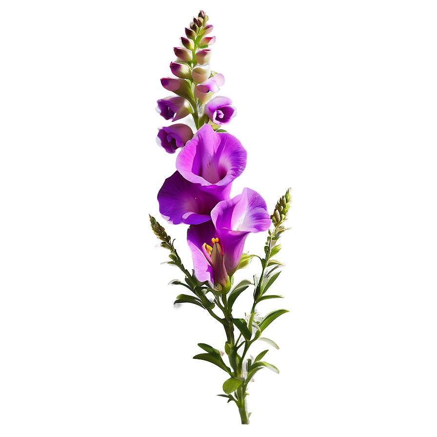 Purple Snapdragon Png Gqo59 PNG image