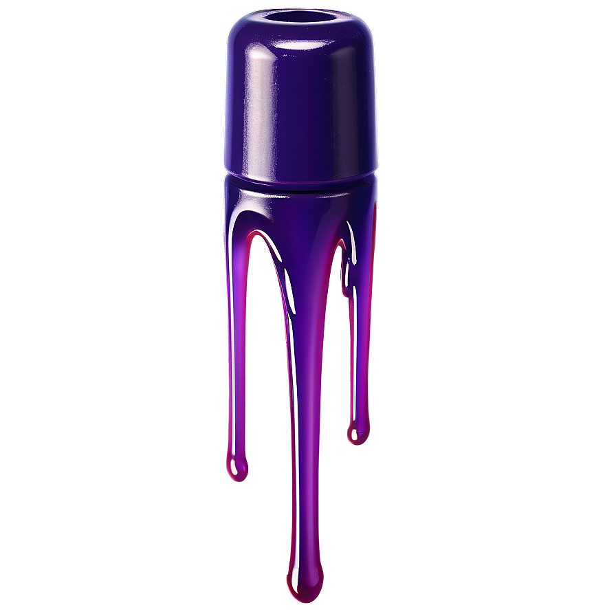 Purple Spray Paint Drip Png Qfu PNG image