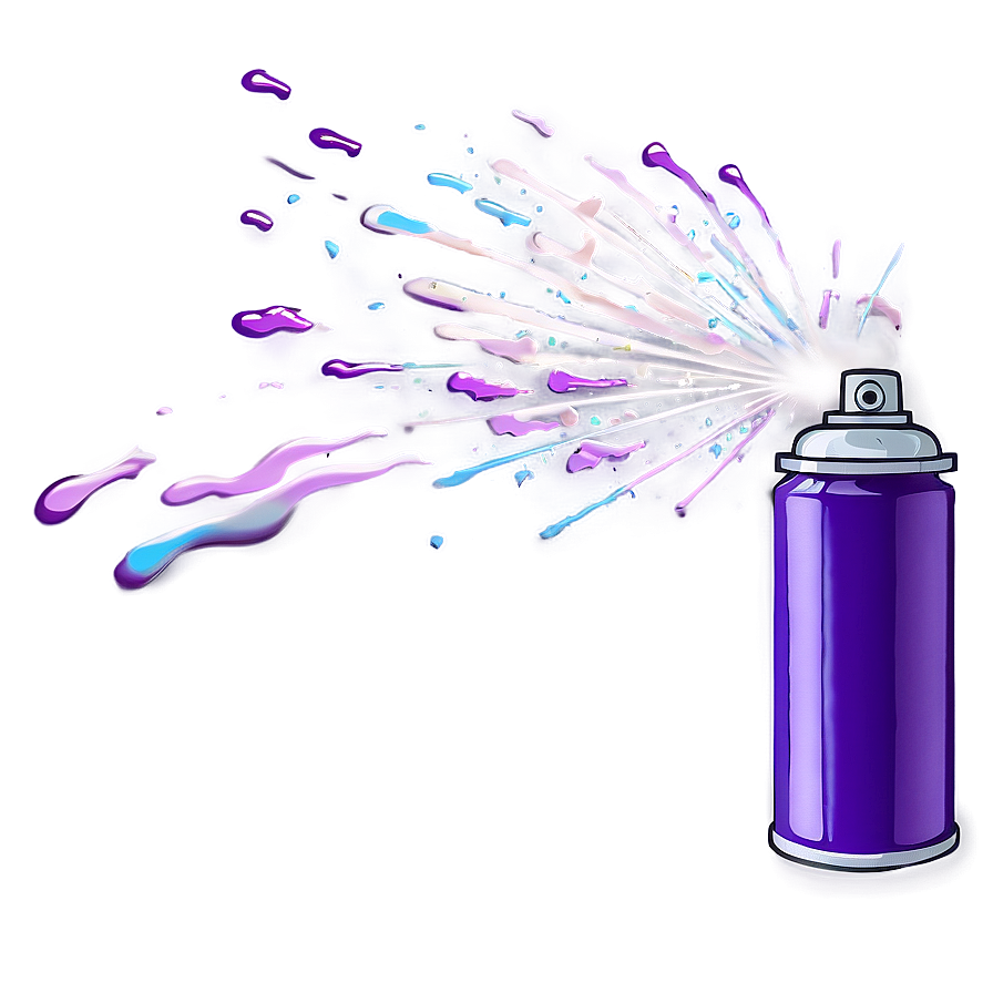 Purple Spray Paint Png 05252024 PNG image