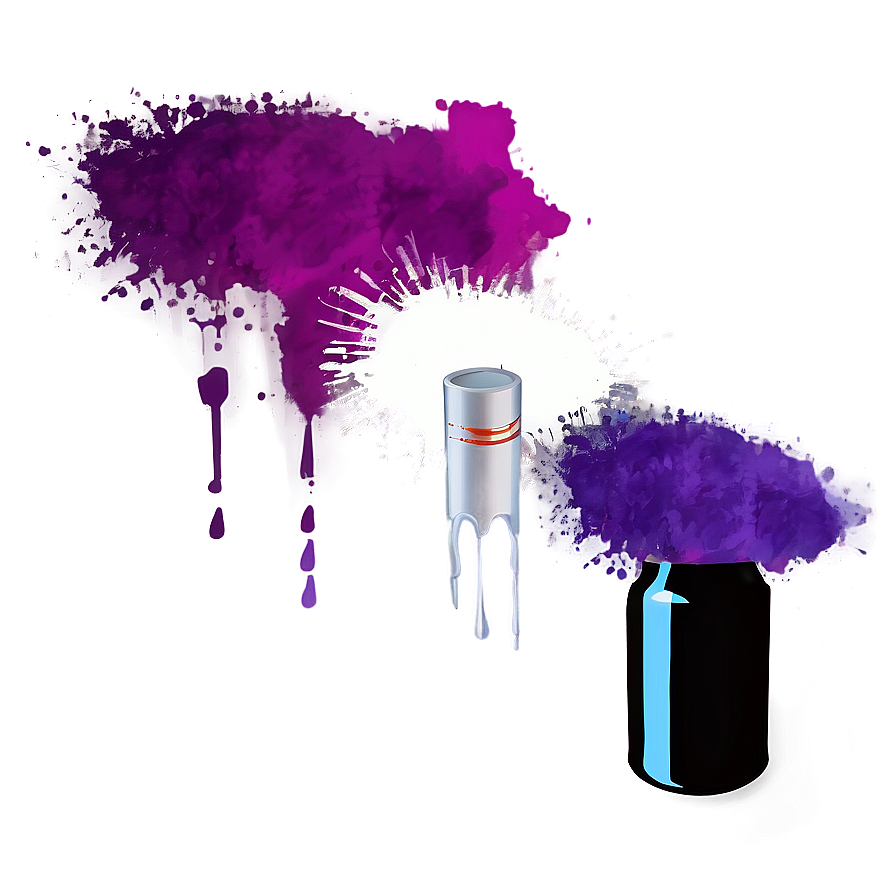 Purple Spray Paint Png 11 PNG image