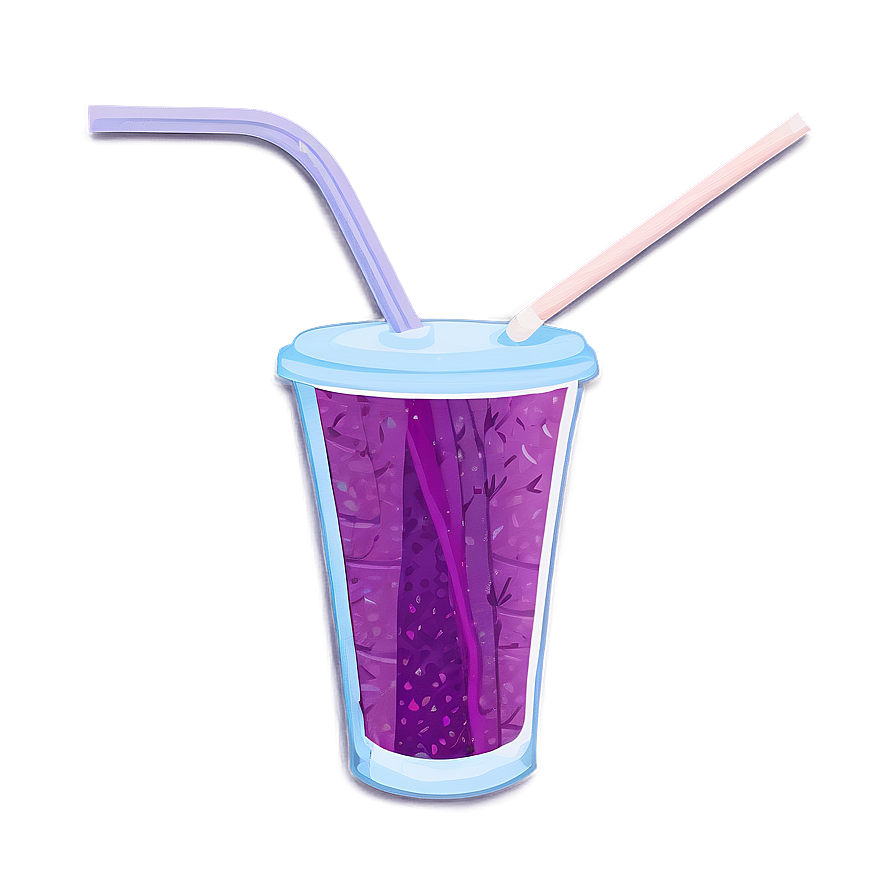 Purple Straw Png 92 PNG image