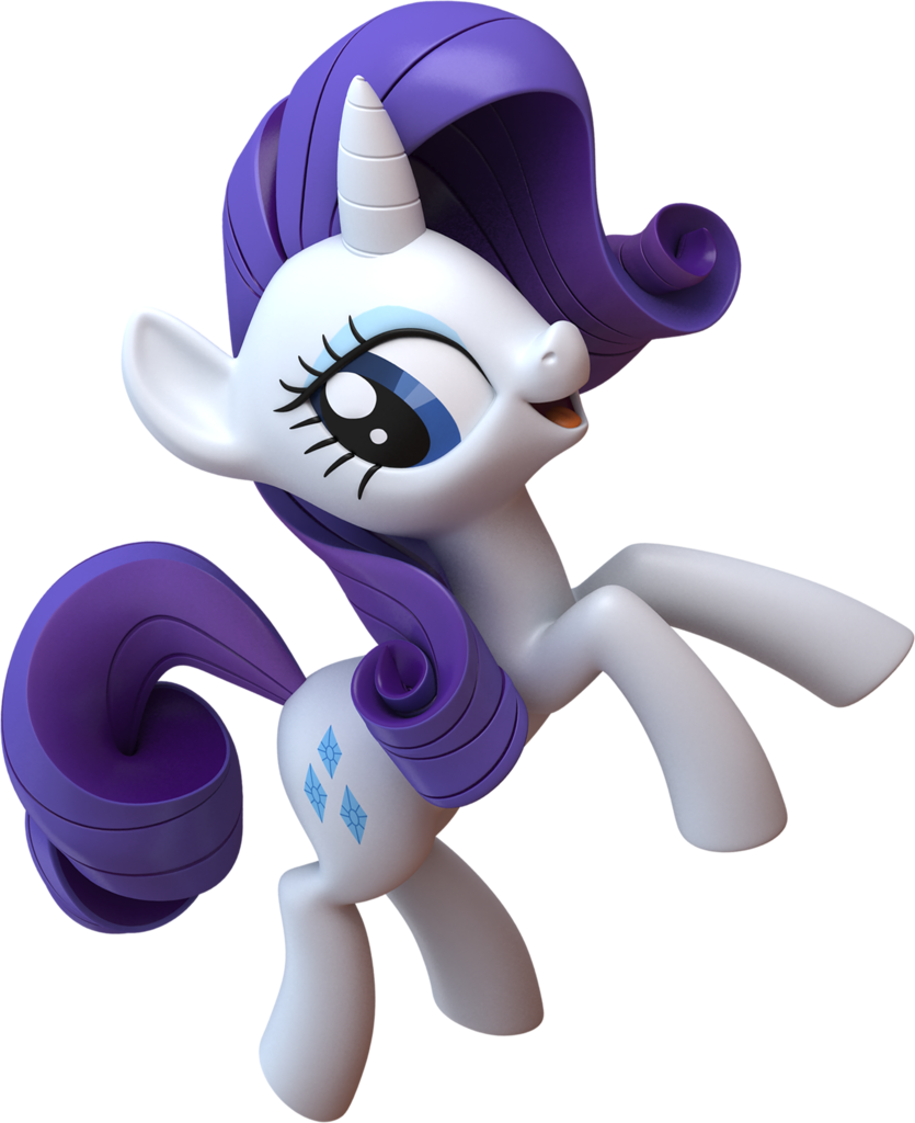 Purple Unicorn Cartoon Character PNG image