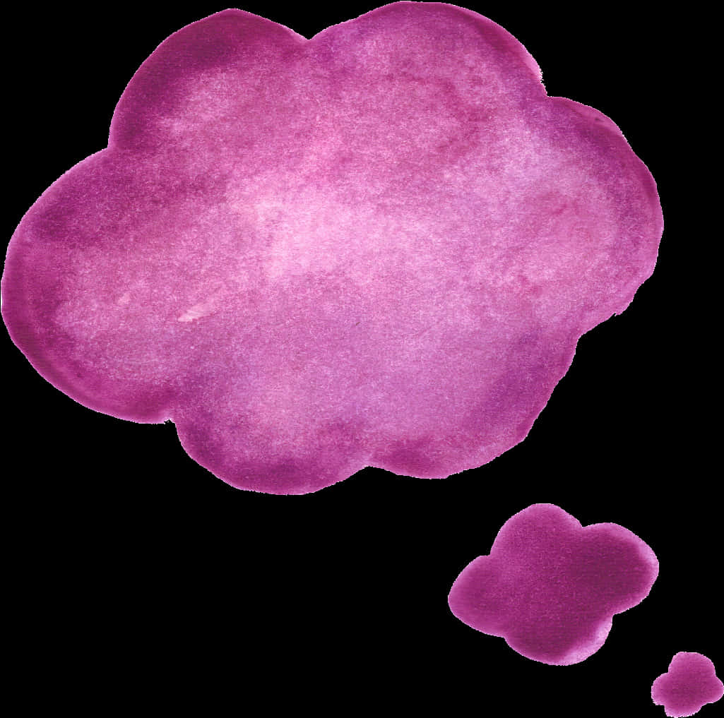 Purple Watercolor Bubble Clusters.jpg PNG image