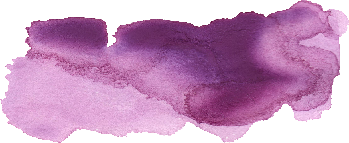 Purple Watercolor Splotch PNG image