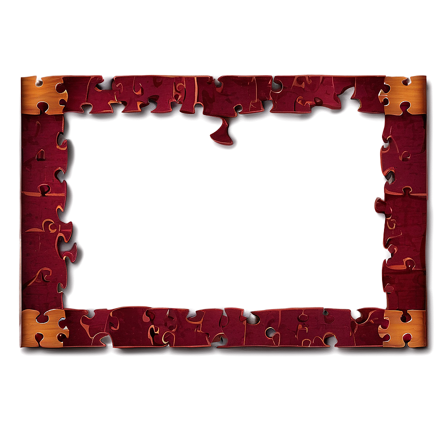 Puzzle Piece Picture Frame Png 05042024 PNG image