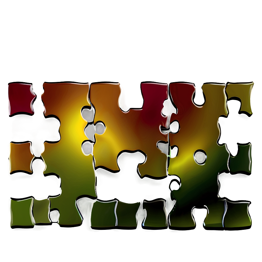 Puzzle Pieces B PNG image