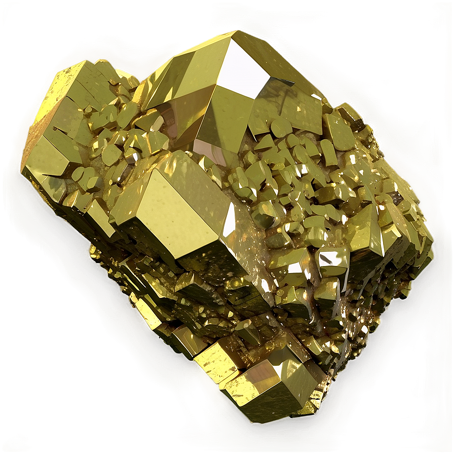 Pyrite Crystal Png Mor PNG image