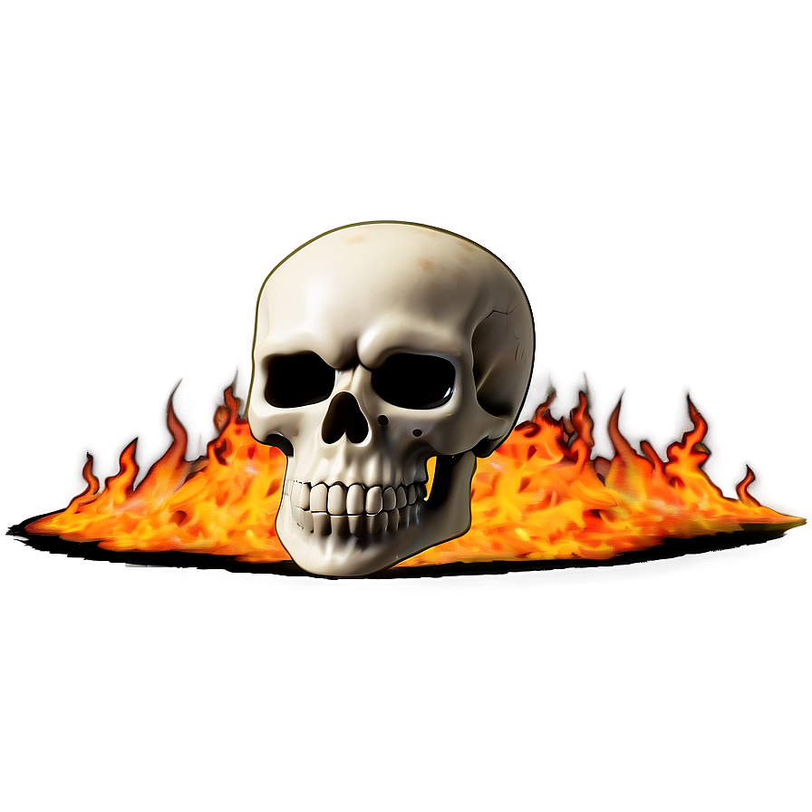 Pyro Skull Image Png 06252024 PNG image