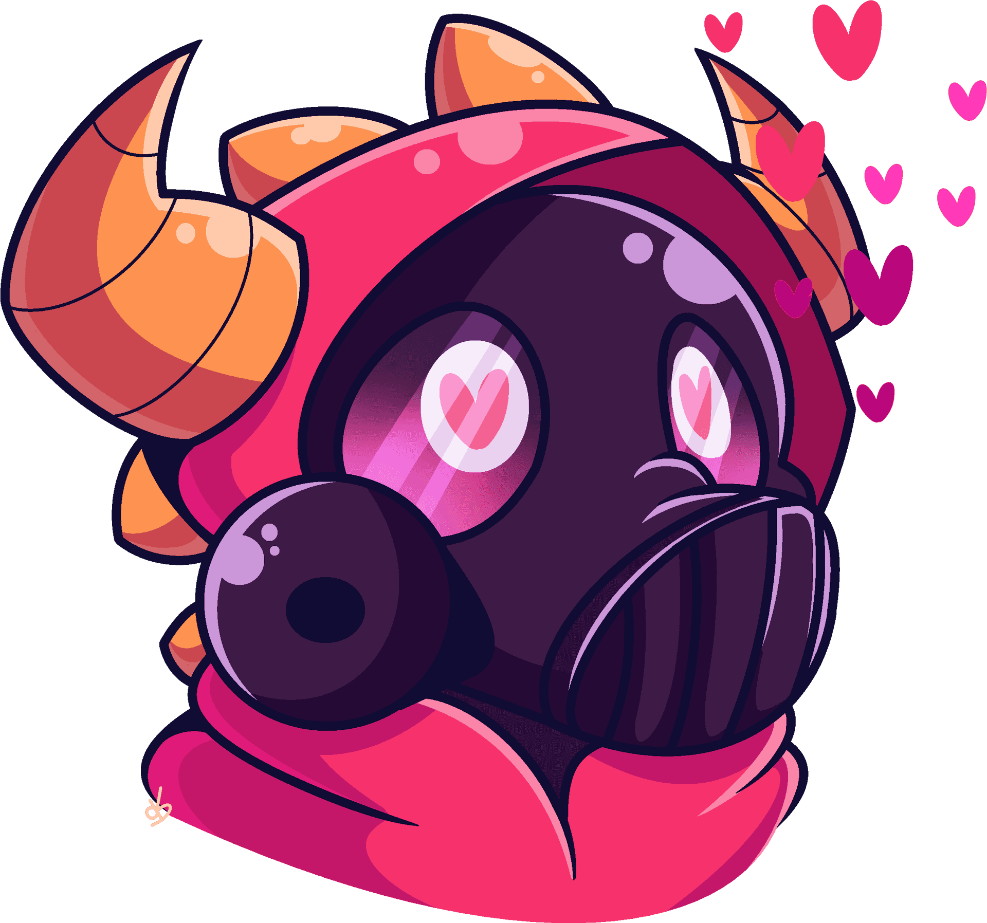 Pyro_ Valentine_ Artwork PNG image