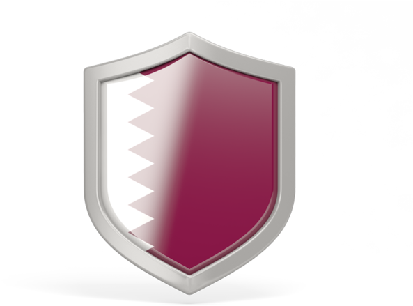 Qatar National Shield Icon PNG image