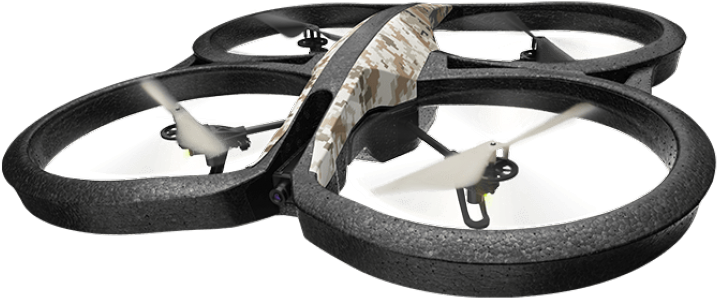 Quadcopter Drone Isolated PNG image