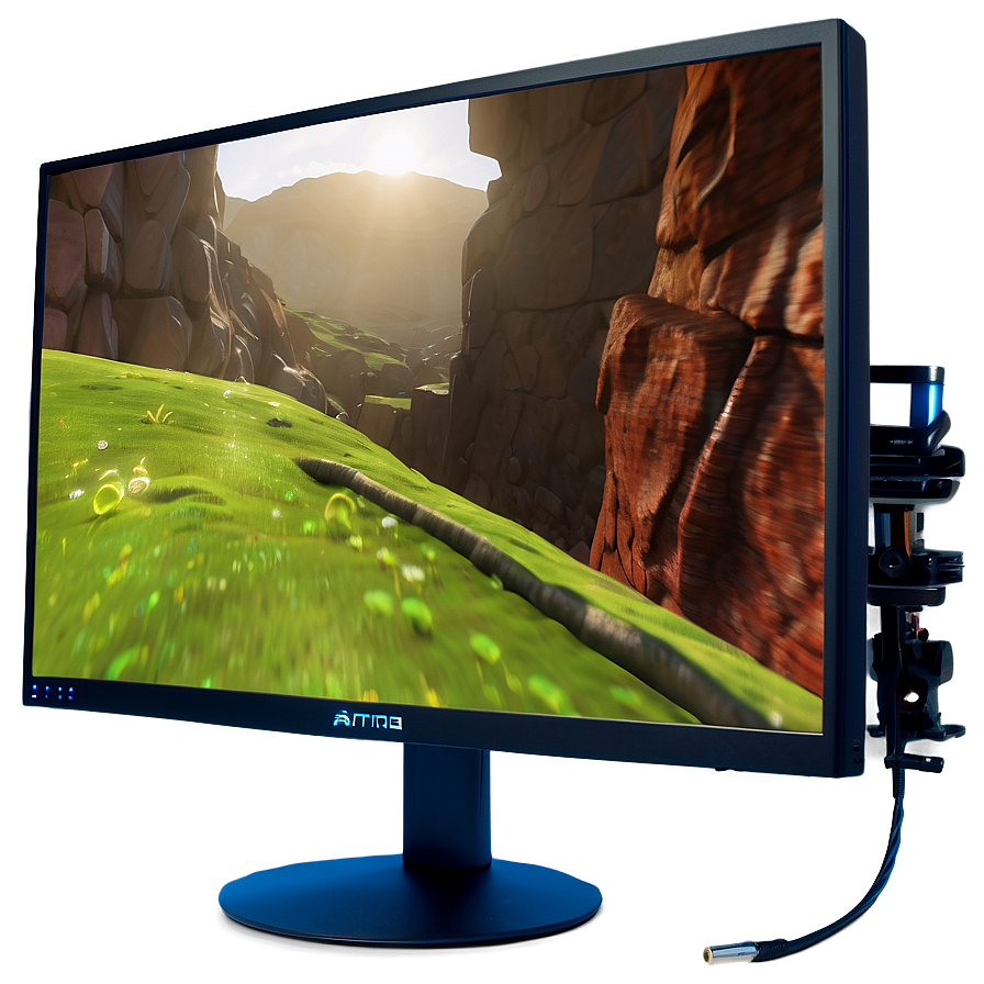 Quantum Dot Gaming Monitor Png Fmd PNG image