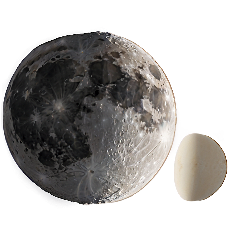 Quarter Moon Transparent Png 24 PNG image